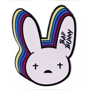 🐰Bad Bunny enamel pin 